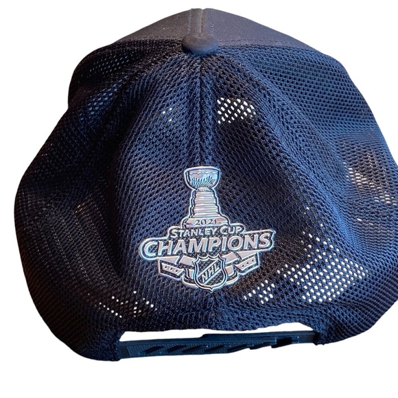 Tampa Bay Lightning NHL Stanley Cup Champion Fanatics SnapBack Cap - Picture 4 of 8